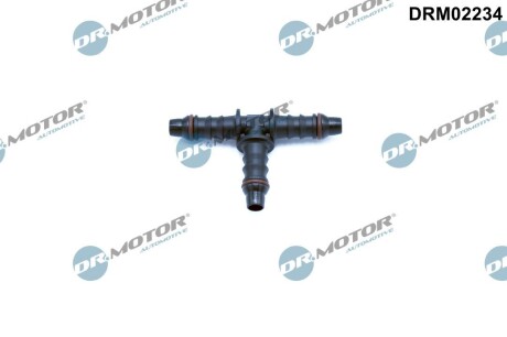 DRM02234 Штуцер Т-подiбний 8mm DR.MOTOR підбір по vin на Brocar