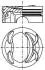 039PI00129001 Поршень Mahle CITROEN/OPEL/PEUGEOT \&#039;\&#039;1.2VTI82 EB2 \&#039;\&#039;12&gt;&gt; MAHLE / KNECHT підбір по vin на Brocar