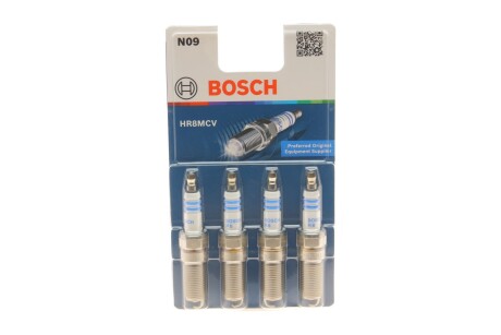 0242229986 СВІЧКА HR8MCV+ BOSCH подбор по vin на Brocar