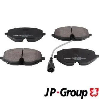 1163614100 Гальмiвнi колодки дисковi JP GROUP підбір по vin на Brocar