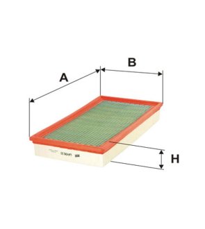 WA9631 Фільтр повітряний WIX FILTERS подбор по vin на Brocar