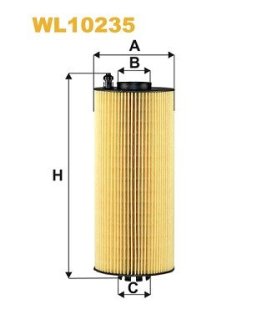 WL10235 Фільтр оливний WIX FILTERS підбір по vin на Brocar