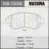 MS1228 Колодки гальмівні (MS-1228) MASUMA MASUMA підбір по vin на Brocar