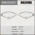 MS0107 Колодки тормозные AN-8118WK, P56038 передн PEUGEOT 206+ MASUMA підбір по vin на Brocar