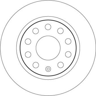 DF6553 Гальмівний диск TRW підбір по vin на Brocar