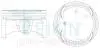 38184050 Поршни ремонт (+0.50мм) (к-кт на мотор) HONDA K24A4-II TEIKIN підбір по vin на Brocar