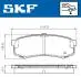 VKBP90136 Комплект гальмівних колодок, дискове гальмо SKF підбір по vin на Brocar