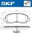 VKBP80169A Комплект гальмівних колодок, дискове гальмо SKF підбір по vin на Brocar