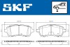 VKBP80031 Комплект гальмівних колодок, дискове гальмо SKF підбір по vin на Brocar