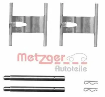 1091660 Комплектующие, колодки дискового тормоза METZGER підбір по vin на Brocar