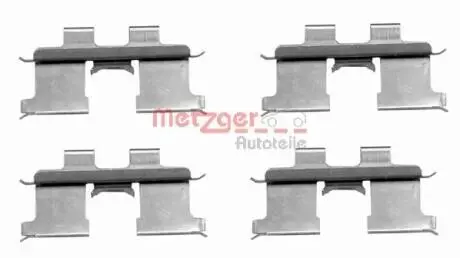 1091667 Комплектующие, колодки дискового тормоза METZGER підбір по vin на Brocar