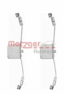 1091641 Комплектующие, колодки дискового тормоза METZGER подбор по vin на Brocar