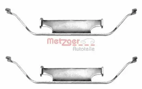 1091096 Комплектующие, колодки дискового тормоза METZGER підбір по vin на Brocar