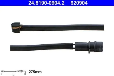 24819009042 Сигнализатор, износ тормозных колодок ATE підбір по vin на Brocar