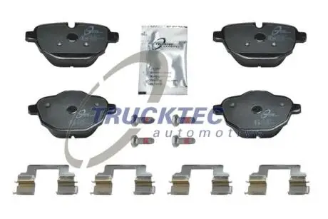 0835049 Колодки гальмівні дискові, комплект TRUCKTEC підбір по vin на Brocar