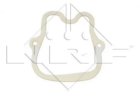 76003 Прокладання кришки клапанів MB NRF підбір по vin на Brocar