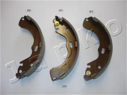 55309 Комплект тормозных колодок JAPKO подбор по vin на Brocar