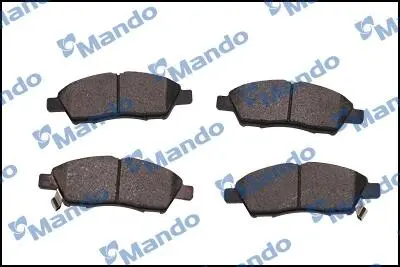 MPN17 Колодки гальмівні дискові MANDO підбір по vin на Brocar
