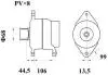 MG801 Генератор MAHLE / KNECHT підбір по vin на Brocar