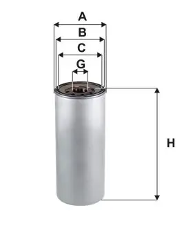 WF10389 Фільтр паливний WIX FILTERS подбор по vin на Brocar