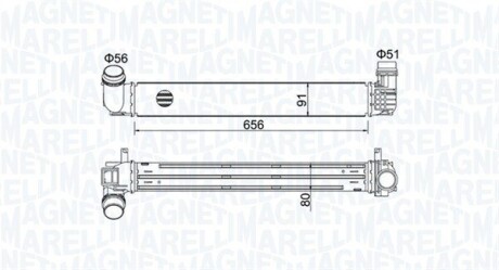 351319204730 Інтеркулер MAGNETI MARELLI подбор по vin на Brocar