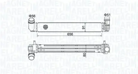351319204730 Інтеркулер MAGNETI MARELLI підбір по vin на Brocar