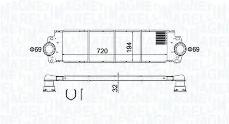 351319204200 Інтеркулер MAGNETI MARELLI підбір по vin на Brocar