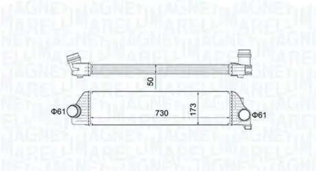 351319205410 Інтеркулер MAGNETI MARELLI підбір по vin на Brocar