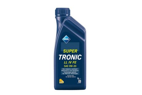 ARALSTLLIVFE0W201L Олива SUPER TRONIC LL IV FE 0W20 (1L) ARAL підбір по vin на Brocar