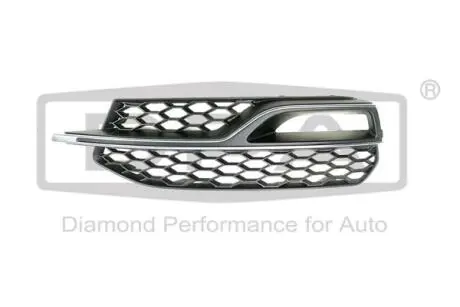 88071886902 Решетка противотуманной фары левая спорт хром Audi A3 (13-16) (88071886902) DPA DPA подбор по vin на Brocar