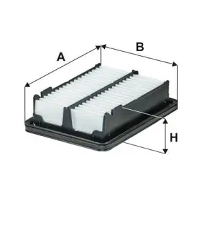 WA9838 Фільтр повітряний WIX FILTERS підбір по vin на Brocar