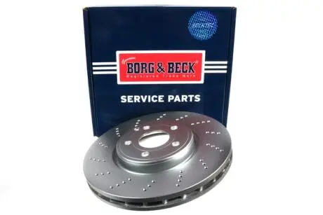 BBD6116S Гальмiвнi диски BORG&BECK підбір по vin на Brocar