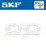 VKBP90112E Комплект гальмівних колодок SKF підбір по vin на Brocar