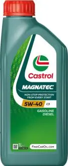 15F621 Масло MAGNATEC 5W-40 C3 (1L) CASTROL подбор по vin на Brocar