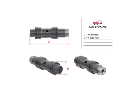 AU017VALVE Клапан насоса ГУР VW Touareg 02-10, Touareg 10-18; AUDI A6 04-11, Q7 05-15, A4 07-15, A5 07-16, A8 10-18, Q5 08-16; RENAULT Master 10-; BMW 5 E60-61 03-10, X3 E83 04-10, 6 E63-64 04-11; PORSCHE Cayenne 10-17; ALFA ROMEO 159 05-11, Brera 05-10 MSG подбор по vin на Brocar