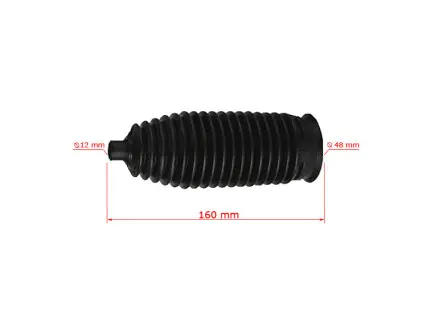 KI101DUSTER Пильовик рульової рейки HYUNDAI i-30 FD 07-12, Elantra XD 00-06, i-30 GD 12-17; KIA Ceed ED 07-12, Ceed JD 12-19 MSG підбір по vin на Brocar