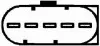 8ET009149231 Витратомір повітря 1.7CDI 16V,2.7CDI 20V,3.2CDI 24V,3.0TD 24V MERCEDES-BENZ C-Class W204 07-14, G-Class W463 90-18, CLK W209 02-10, E-Class W210 94-03, S-Class W220 98-06, A-Class W168 97-04, C-Class W203 00-07 HELLA підбір по vin на Brocar