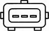 8ET009142411 Витратомір повітря 2.8MPI 30V,2.4MPI 30V VW PASSAT B5 96-05; AUDI A6 94-04, A8 94-02, 80 91-95 HELLA підбір по vin на Brocar