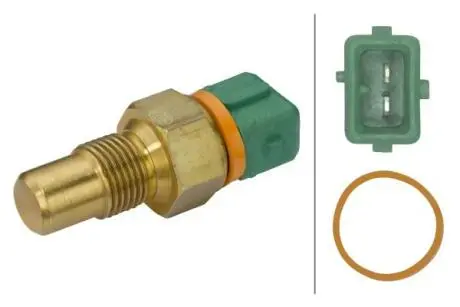 6PT009309671 Датчик температури рідини, що охолоджує 1.9D 8V,1.8D 8V FIAT Ducato 94-02 HELLA підбір по vin на Brocar