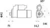 MS754 Стартер 24V 7.5KW 12Z MAHLE / KNECHT підбір по vin на Brocar