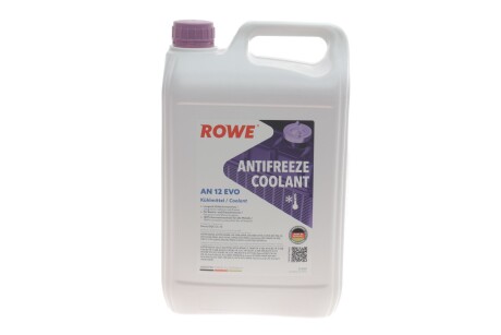 21080005099 Рідина охолоджуюча HIGHTEC ANTIFREEZE COOLANT AN 12 EVO (5 L) ROWE подбор по vin на Brocar