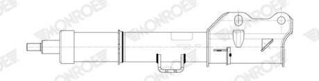 G8820 Амортизатор газомасляний MONROE підбір по vin на Brocar