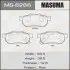 MS8266 Колодки гальмівні (MS-8266) MASUMA MASUMA підбір по vin на Brocar