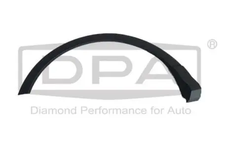 88531847202 Накладка колёсной арки задняя правая серая Audi Q3 (19-23) DPA подбор по vin на Brocar