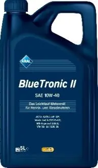 15F471 Олива моторна Blue Tronic II SAE 10W40 (5 Liter) ARAL підбір по vin на Brocar