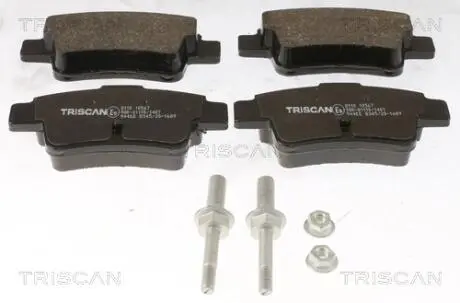 811010567 Колодки гальмівні задні TRISCAN підбір по vin на Brocar