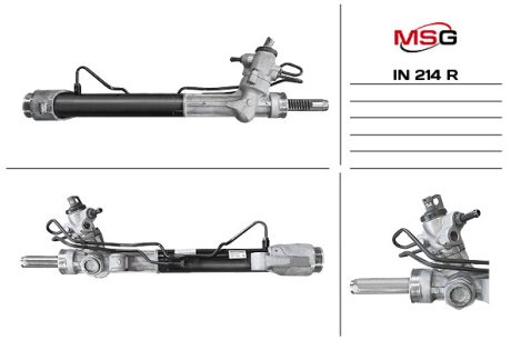 IN214R Рульова рейка з ГПК відновлена Nissan Pathfinder R52 12-21, Infiniti JX35 11-14 MSG подбор по vin на Brocar