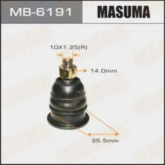 MB6191 Опора шаровая передн верхн EG#, EH1, EK#, EJ7 HONDA ACCORD IX 2.4 MASUMA підбір по vin на Brocar