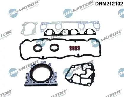 DRM212102 Комплект прокладок двигуна DR.MOTOR підбір по vin на Brocar