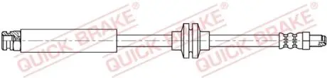 32813 Тормозной шланг QUICK BRAKE подбор по vin на Brocar